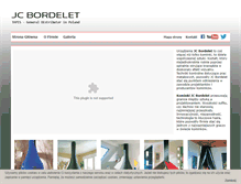 Tablet Screenshot of bordelet.pl